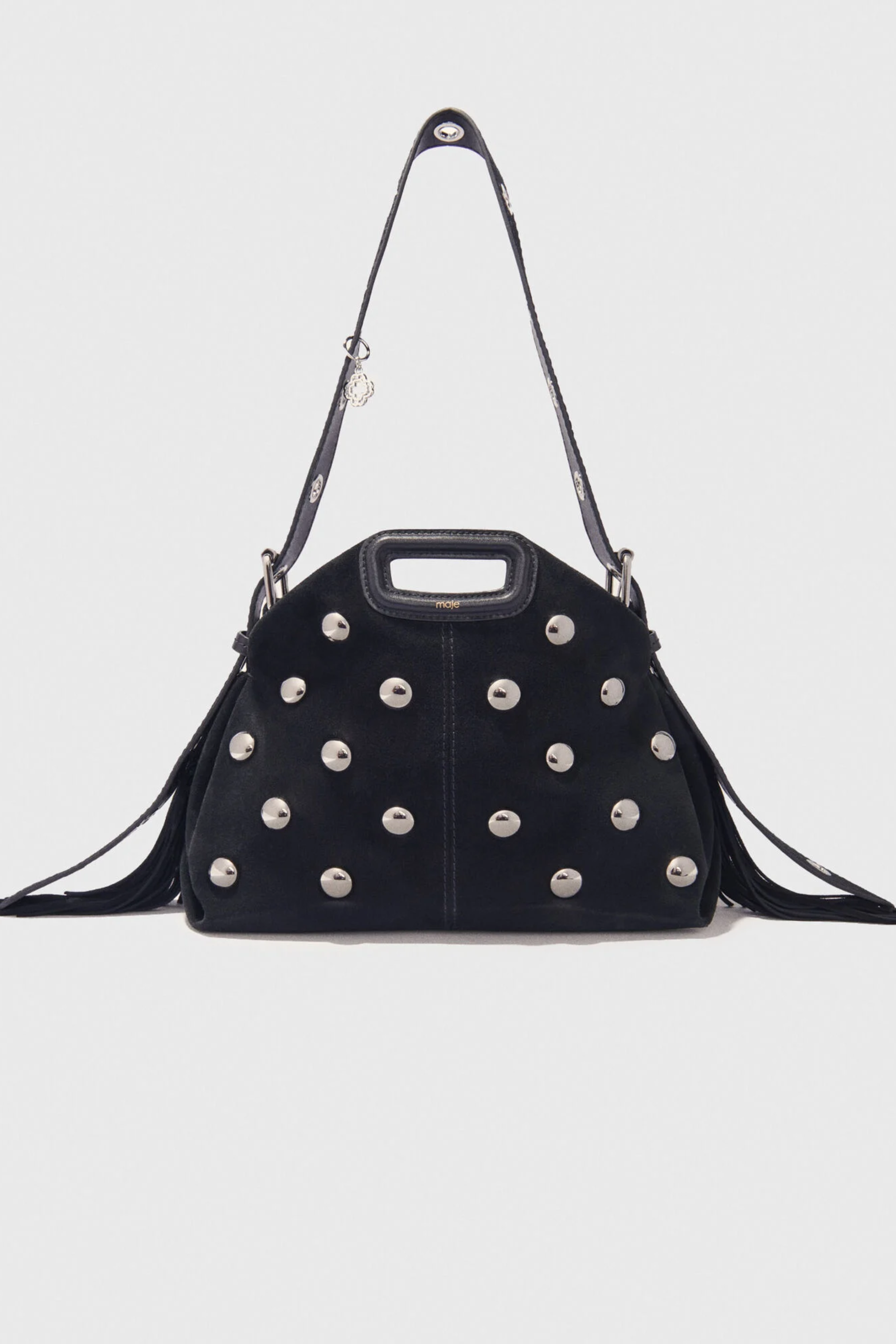 Sac Miss M en suède à studs
