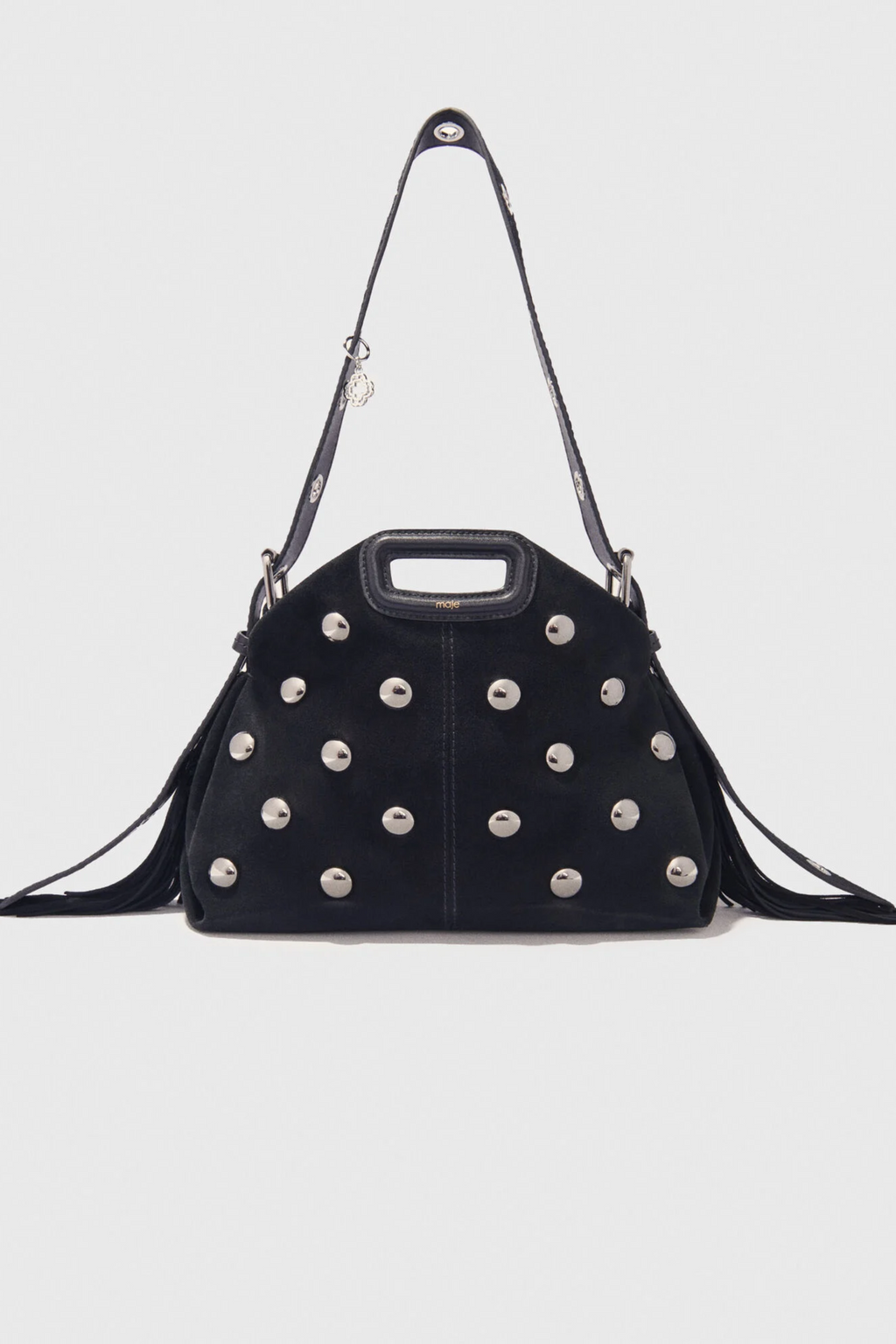 Sac Miss M en suède à studs