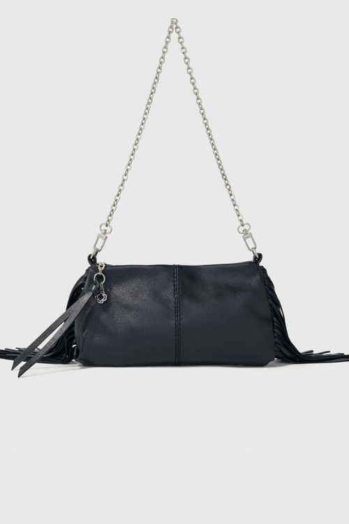 Pochette Miss M pouch en cuir lisse