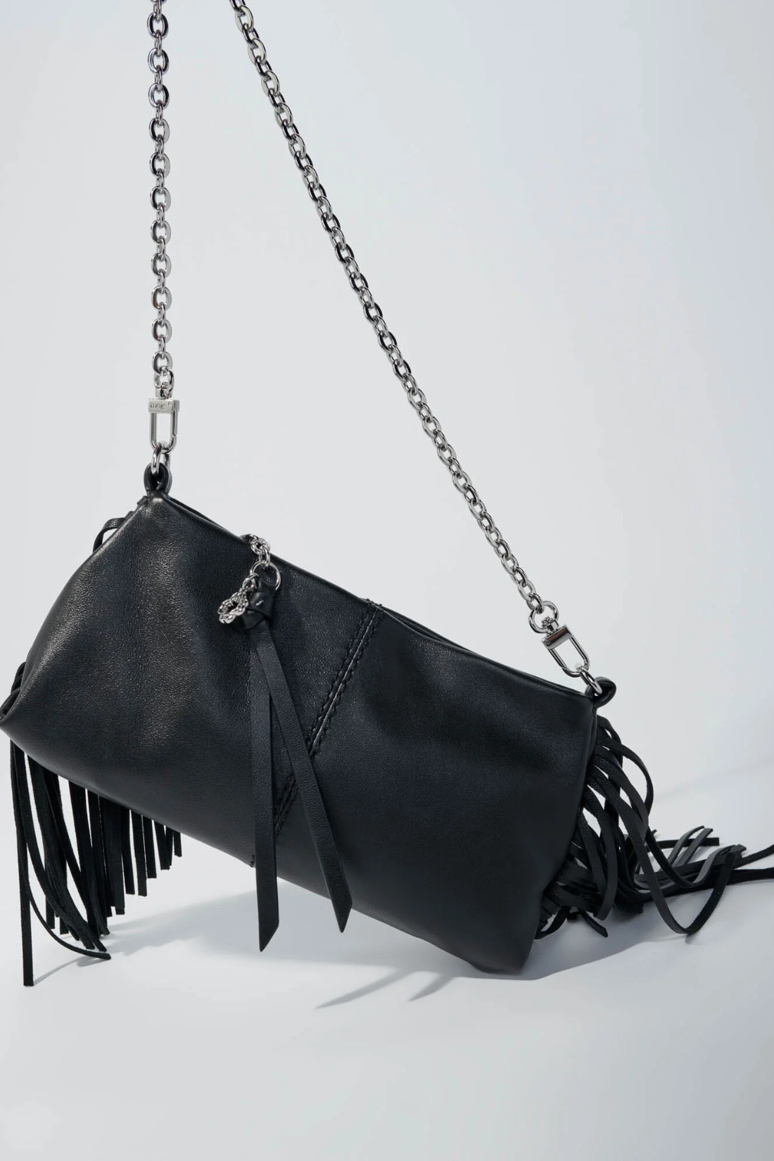 Pochette Miss M pouch en cuir lisse
