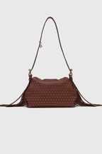 Sac Miss M mini en cuir et studs