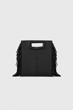 Sac M en cuir à franges