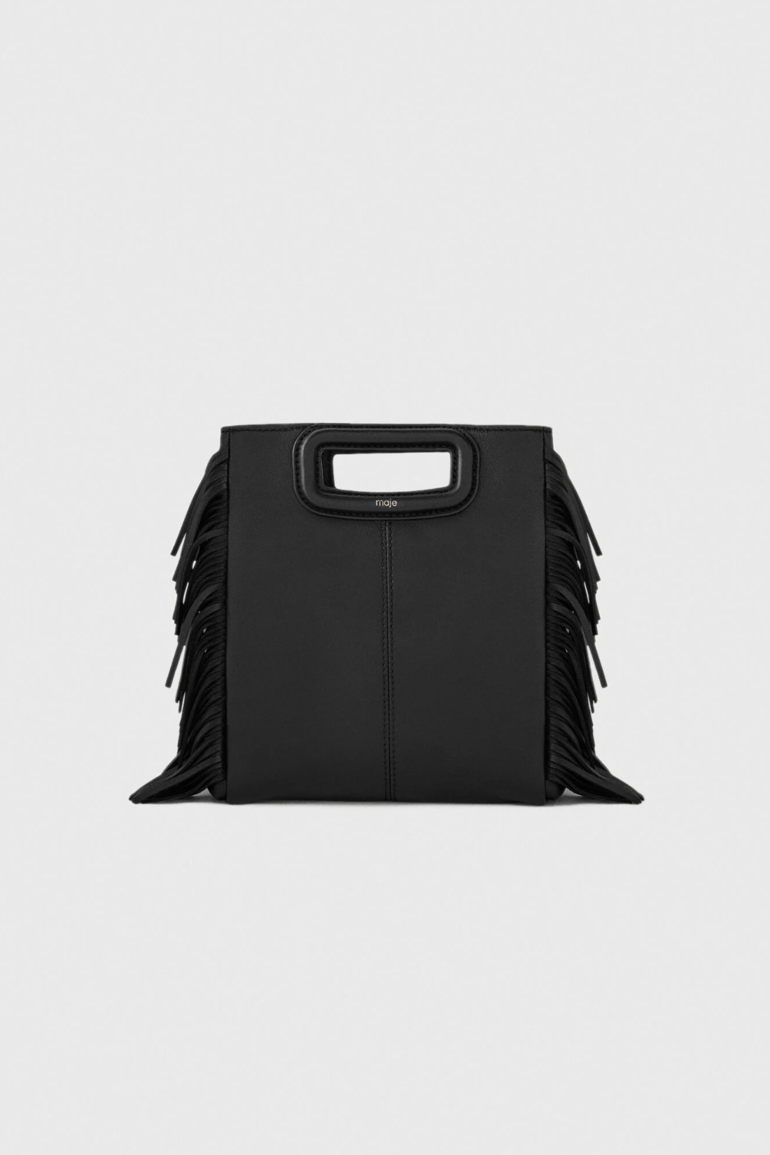Sac M en cuir à franges