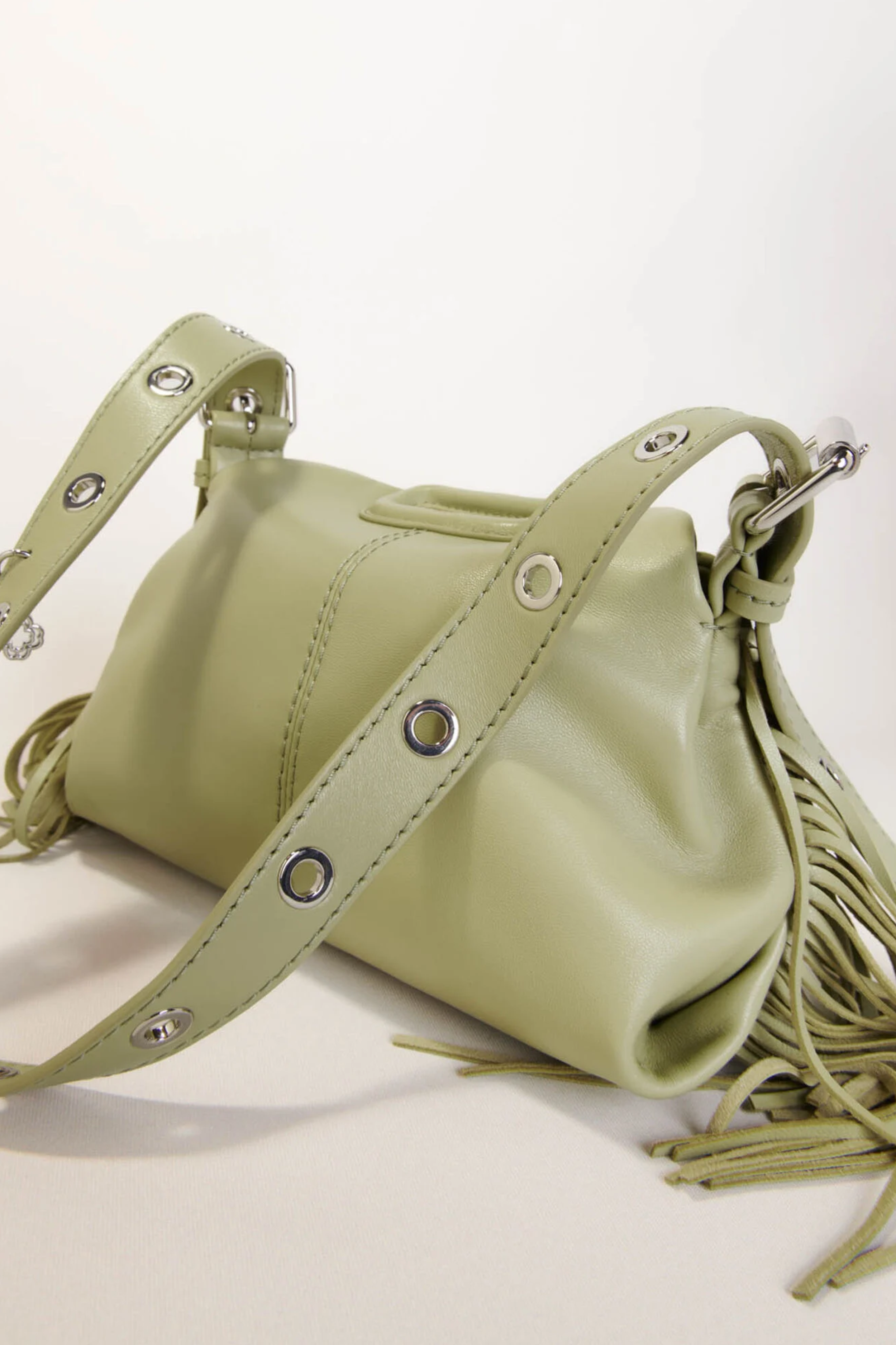 Sac Miss M mini en cuir lisse