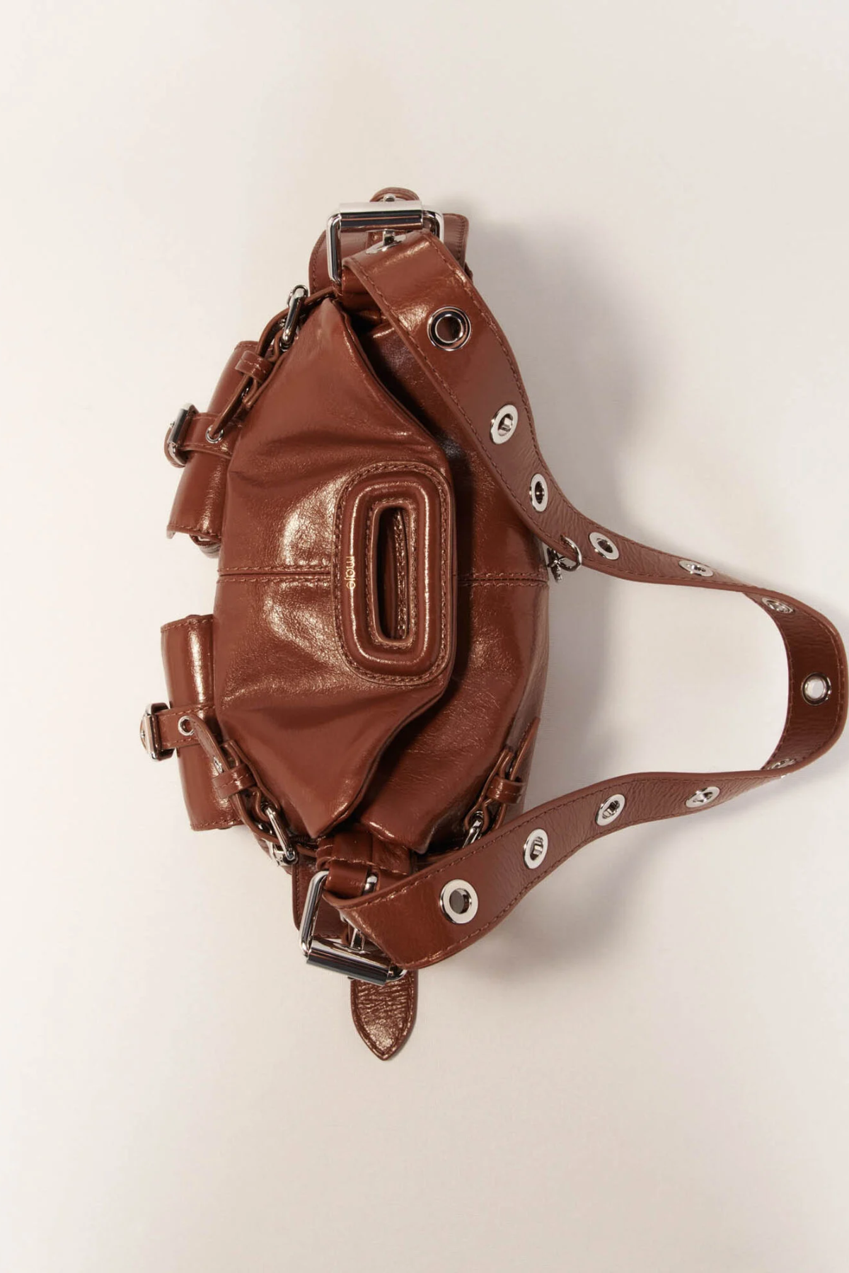 Sac Miss M Mini cargo en cuir usé