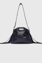 Sac Miss M mini en cuir embossé