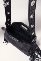Sac Miss M mini en cuir embossé