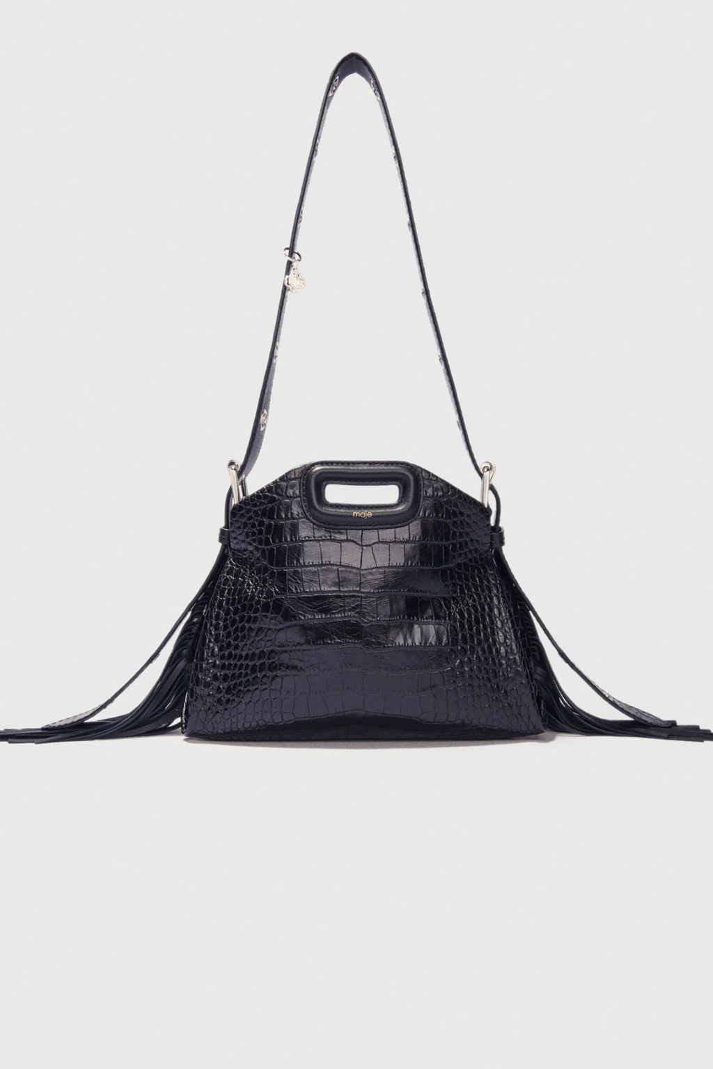 Sac Miss M mini en cuir embossé