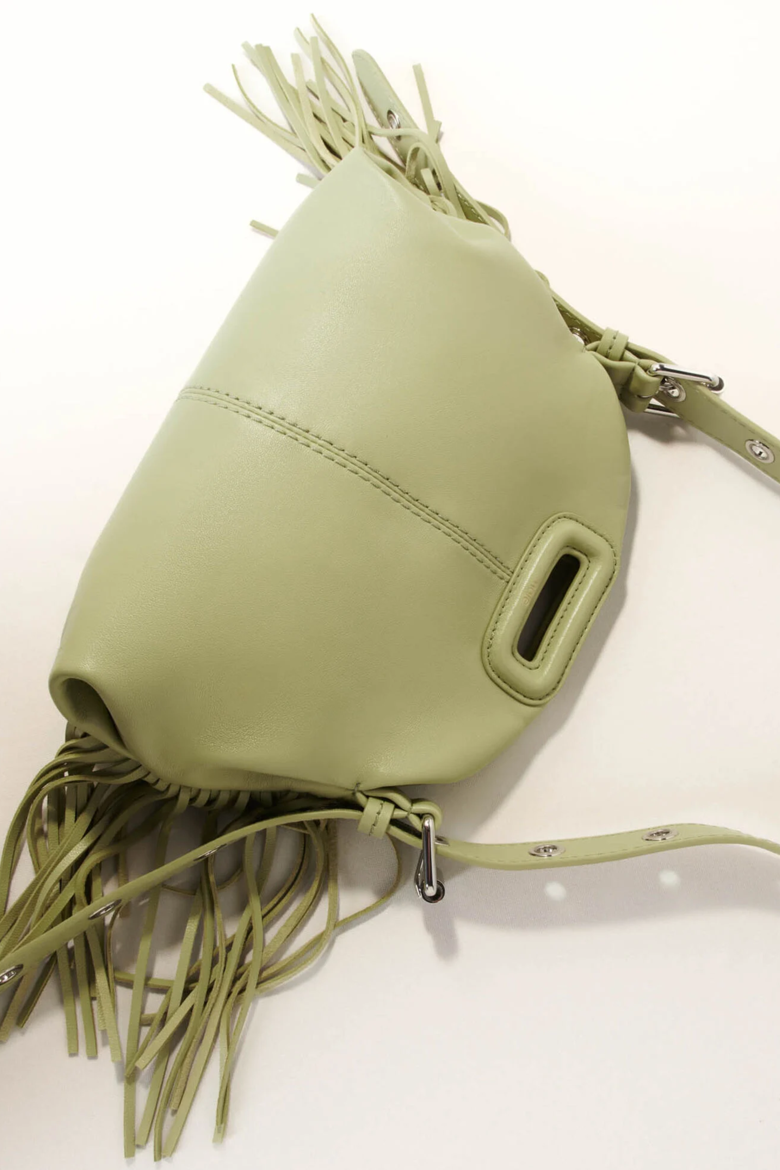 Sac Miss M mini en cuir lisse