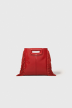 Sac M Mini en cuir verni