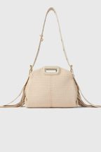 Sac Miss M Mini effet raphia