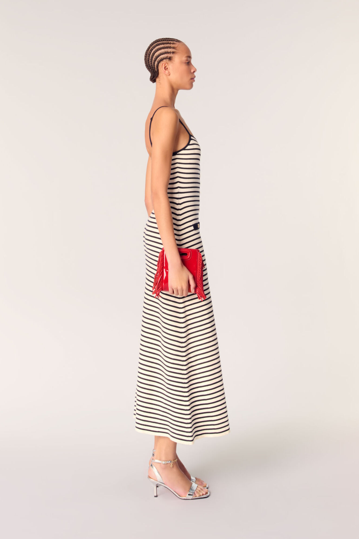 Sac M Mini en cuir verni