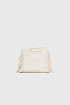 Sac M Mini en cuir effet croco