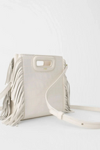 Sac M Mini en cuir effet croco