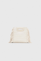 Sac M Mini en cuir effet croco