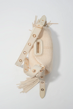 Sac Miss M Mini effet raphia
