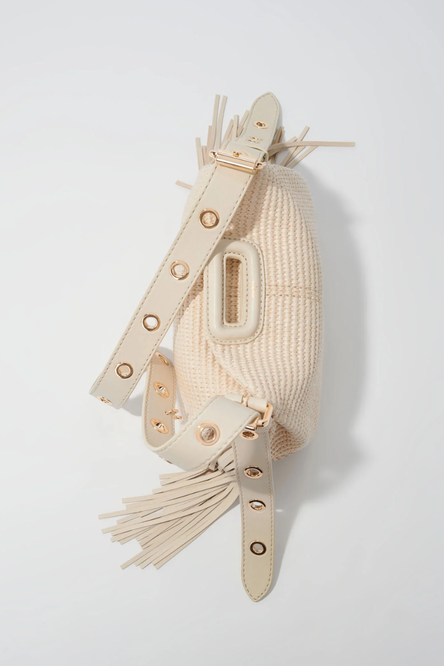Sac Miss M Mini effet raphia