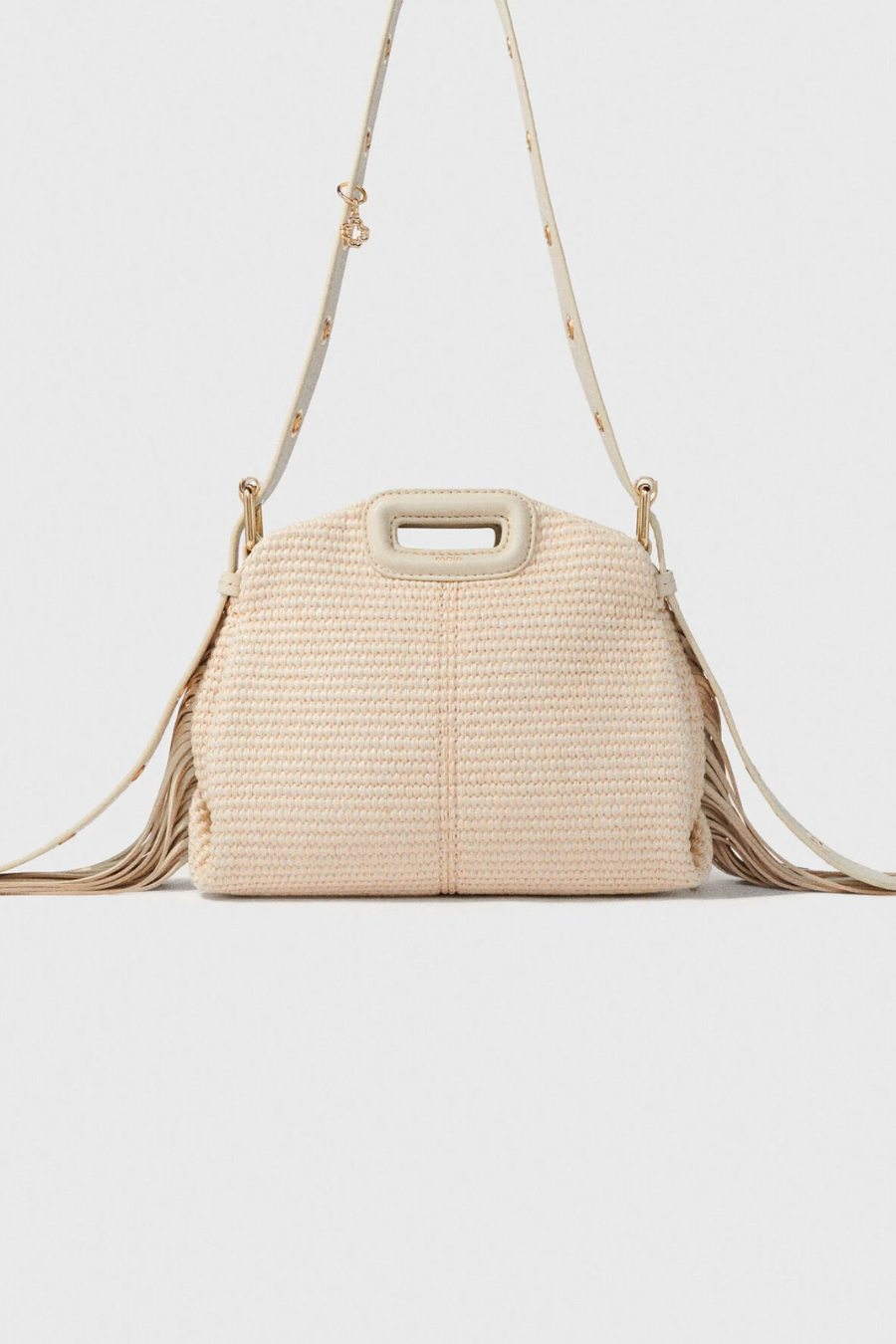 Sac Miss M Mini effet raphia