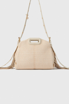 Sac Miss M Mini effet raphia