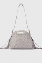 Sac Miss M Mini métal à strass