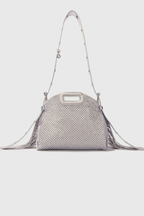 Sac Miss M Mini métal à strass