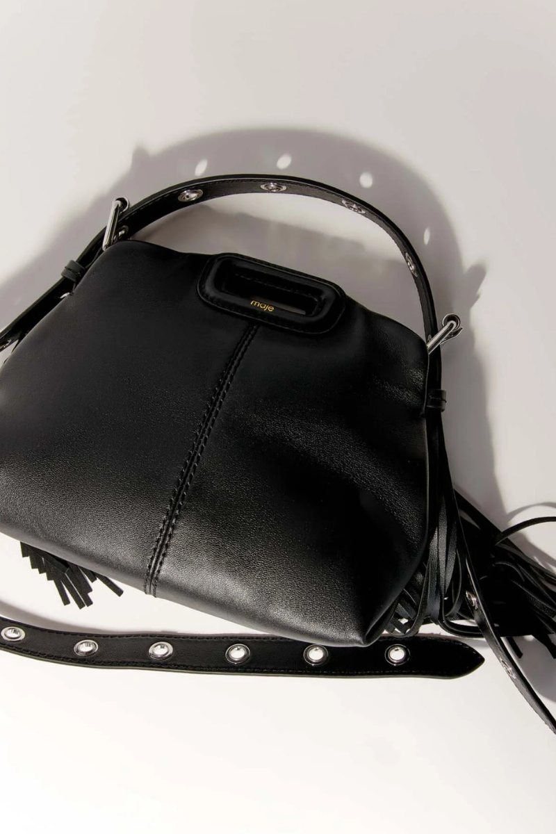 Sac Miss M mini en cuir lisse