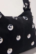 Sac Miss M en suède à studs