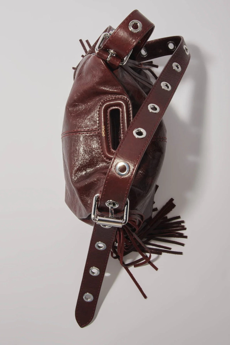 Sac Miss M Mini en cuir craquelé