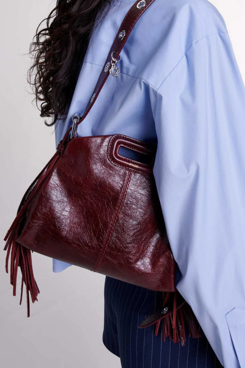 Sac Miss M Mini en cuir craquelé