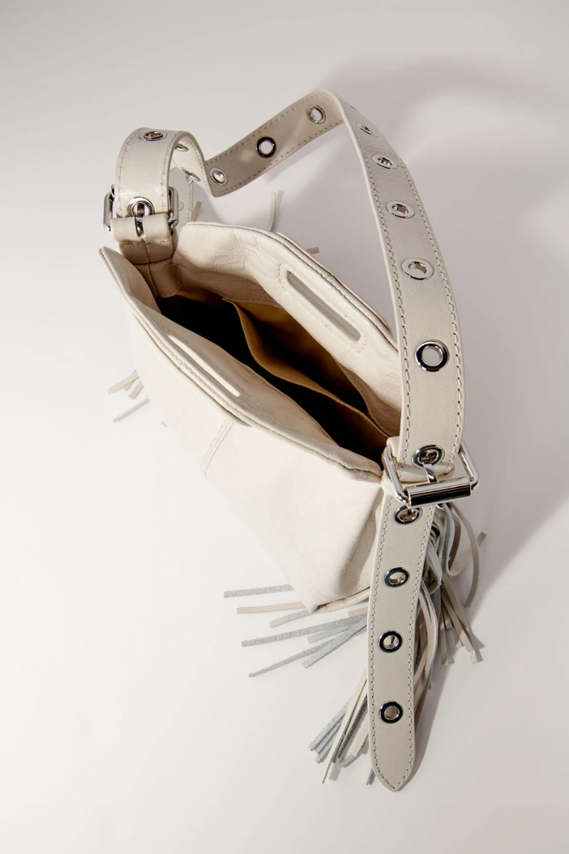 Sac Miss M mini en cuir craquelé