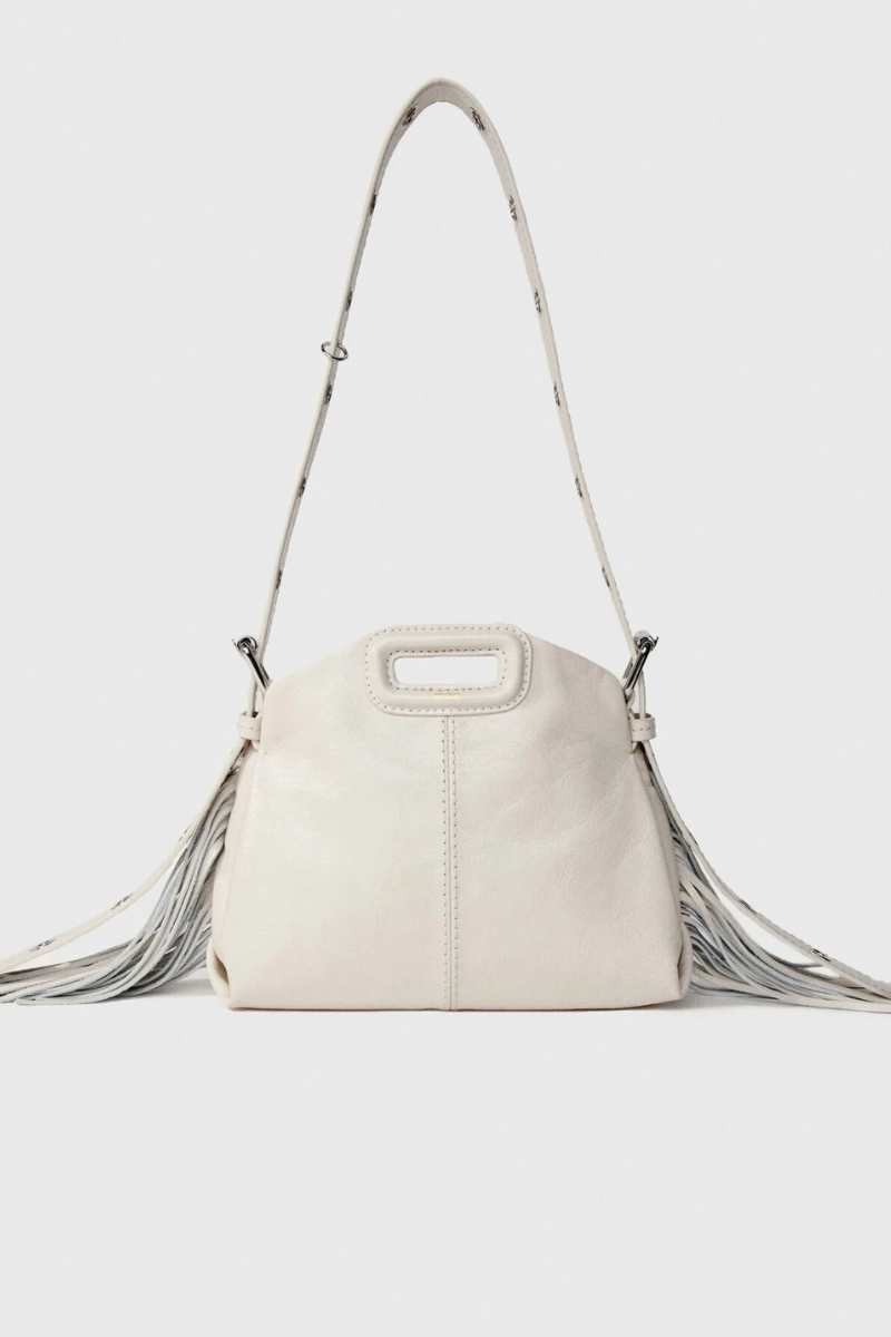 Sac Miss M mini en cuir craquelé