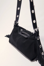 Sac Miss M en suède à studs