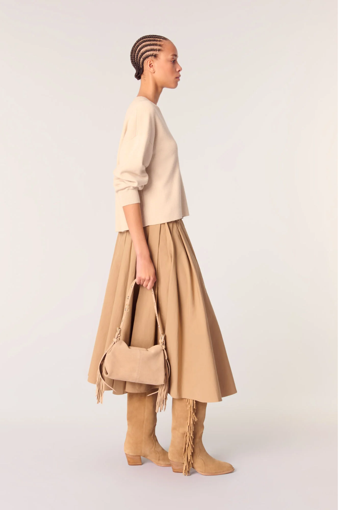 Sac Miss M mini en suède