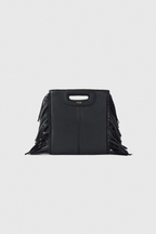 Sac M mini en cuir lisse