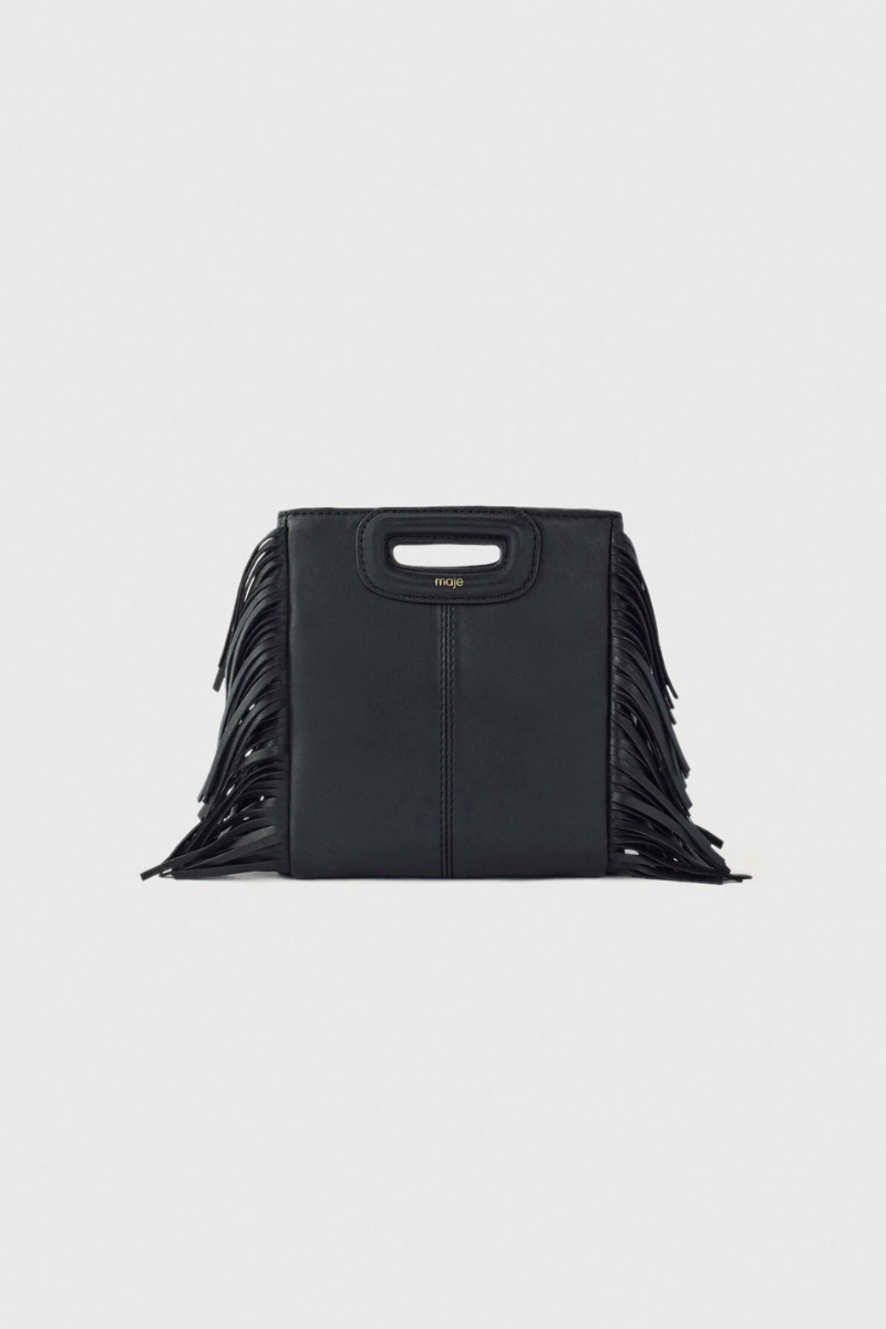 Sac M mini en cuir lisse
