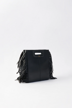 Sac M mini en cuir lisse