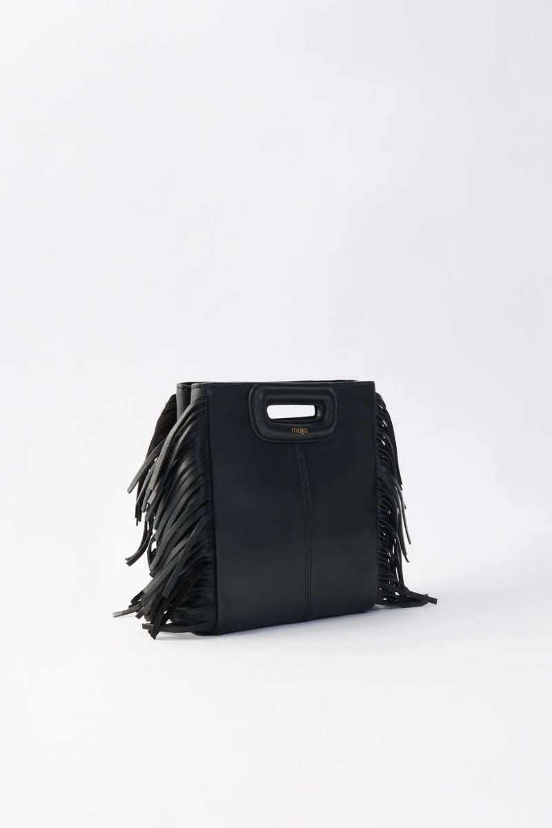 Sac M mini en cuir lisse