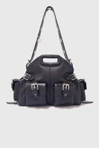 Sac Miss M cargo en cuir